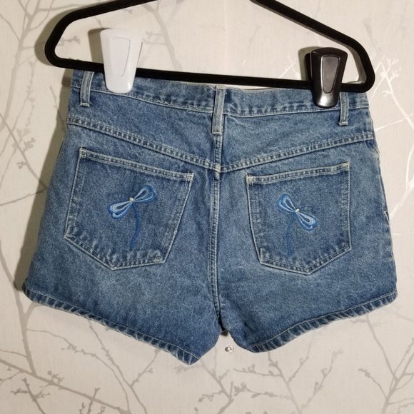 Rue21 Dragonfly Embroidered High Rise Jean Shorts - Picture 1 of 3